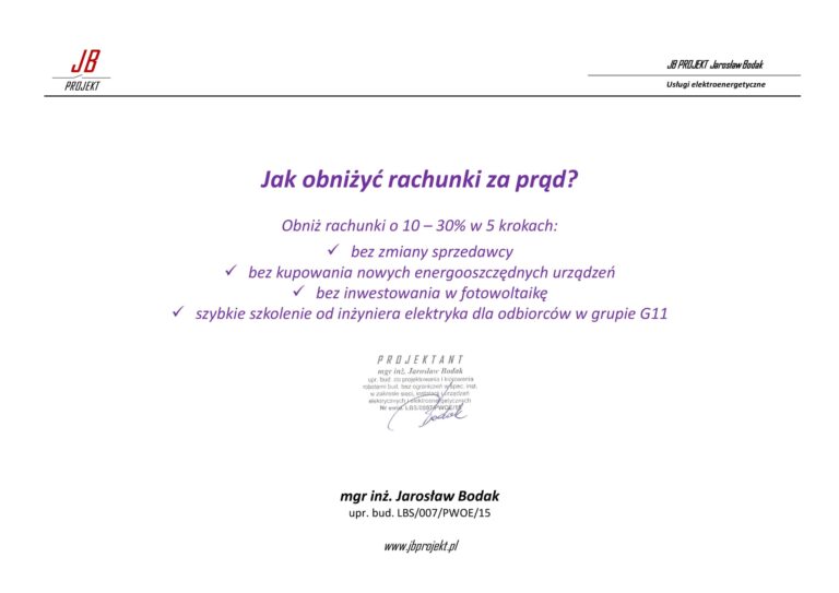 Jak obniżyć rachunki za prąd?