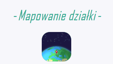 Mapowanie działki