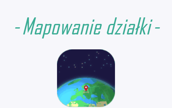 eProjektant – Mapowanie działki