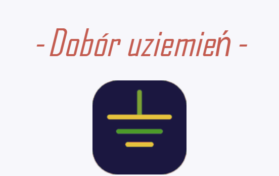 eProjektant – Dobór uziemień