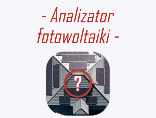 eProjektant – Photovoltaics analyser