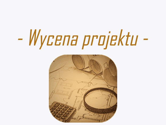 eProjektant – Project pricing